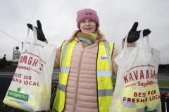 Castlebar Tidy Towns battled the elements to conduct their annual N5 cleanup from the Moneen roundabout to Turlough.  Long-time Castlebar Tidy Towns Volunteers were joined by 45 newcomers from the international protection centre and together they collected close to 100 bags of rubbish along the road. Castlebar Tidy Towns would like to thank our sponsors, Alan Mulroy of Mulroy’s Londis Moneen for providing refreshments and to Michael Moran of Moran Coach Hire - Castlebar for the safe transportation. Photo: Alison Laredo